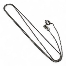 Sterling Silver Box Chain Necklace