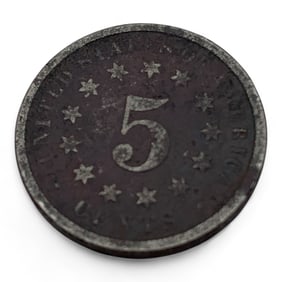 1876 Shield Nickel