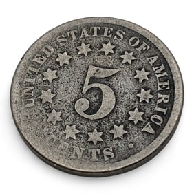 1872 Shield Nickel