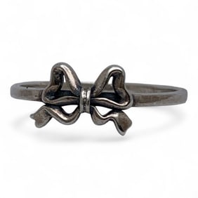 Sterling Silver Bow Ring