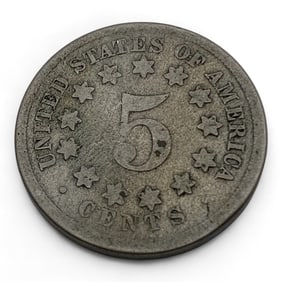1868 Shield Nickel