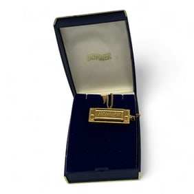 M. Hohner Little Lady Harmonica Pendant Necklace