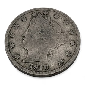 1910 Liberty Head V Nickel