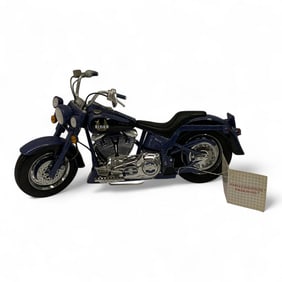 Harley Davidson Biker Blues Die Cast Motorcycle