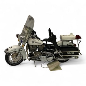Harley Davidson Police Bike Die Cast Motorcycle