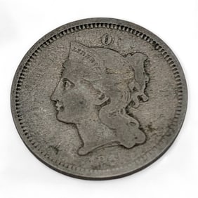 1861 3 Cent Nickel Silver Piece