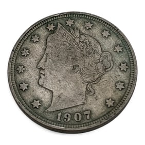 1907 Liberty Head V Nickel