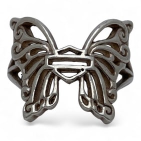 Sterling Silver Butterfly Ring
