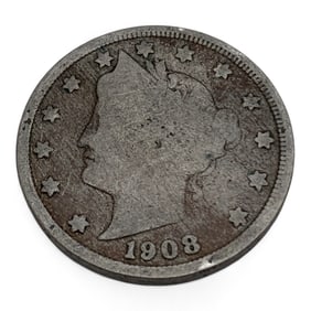 1908 Liberty Head V Nickel