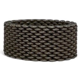 Sterling Silver Mesh Ring
