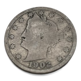 1902 Liberty Head V Nickel