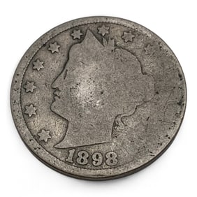 1898 Liberty Head V Nickel