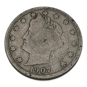 1907 Liberty Head V Nickel