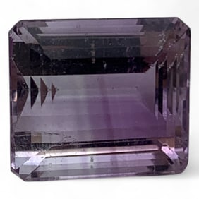 Faceted Purple Spinel Gemstone