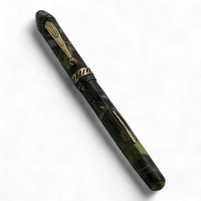 Trupoint Green Fountain Pen With 14k Gold Tip