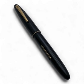Sheaffer's Black Fountain Pen With 14k Gold Tip