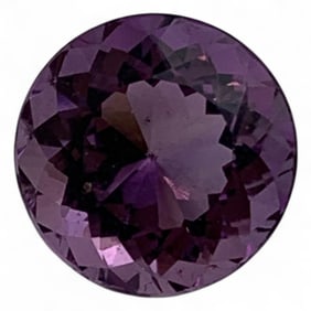Faceted Purple Amethyst Gemstone