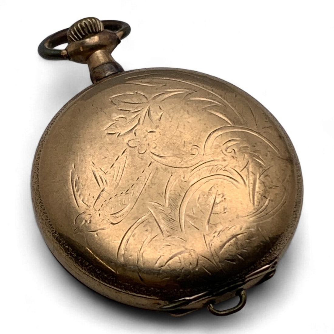 Elgin Pocket Watch: Face Marked: Elgin. Movement Marked: 16178131. Elgin U. S. A. Case Marked: Philadelphia Watch Case Co. Guaranteed Twenty Years. 9664782.2" Long X 1 3/8".