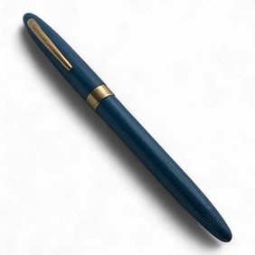Sheaffer's Blue Fountain Pen With 14k Gold Tip