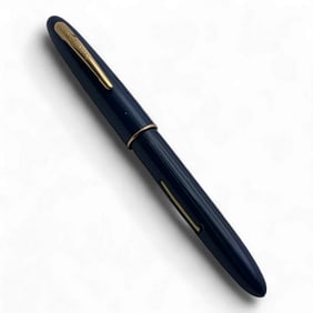 Sheaffer's Blue Fountain Pen With 14k Gold Tip