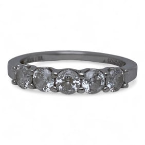 Sterling Silver & Cubic Zirconia Ring