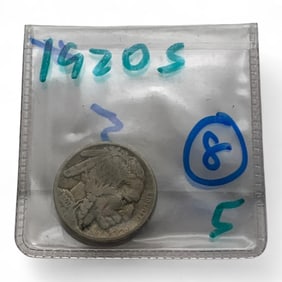 1920 S F Buffalo Nickel