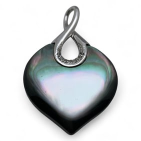 Sterling Silver & Mother Of Pearl Pendant