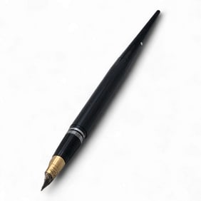 Sheaffer's Black Fountain Pen With 14k Gold Tip
