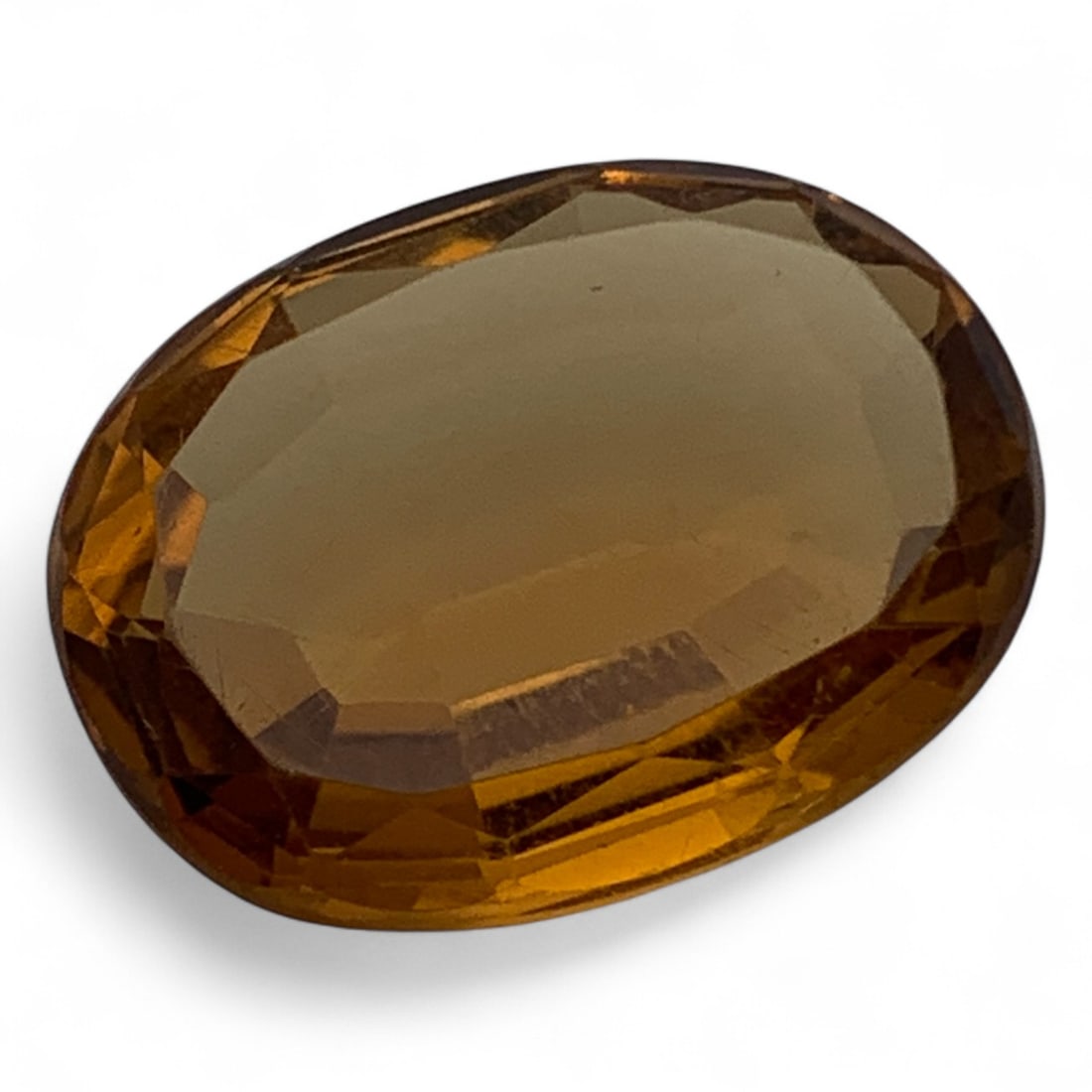 Faceted Yellow Spinel Gemstone (1 of 3)