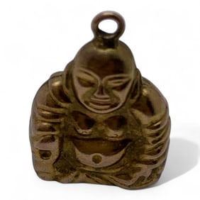 14k Gold Buddha Charm