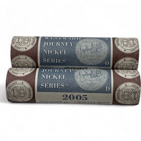 2 Rolls Of Westward Journey 2005 D Nickels