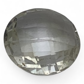 Faceted Clear Quartz Gemstone