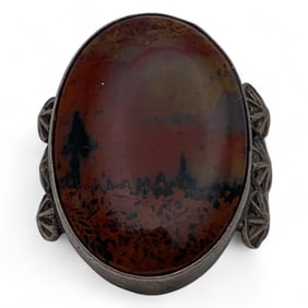 Silver Ring With Stone