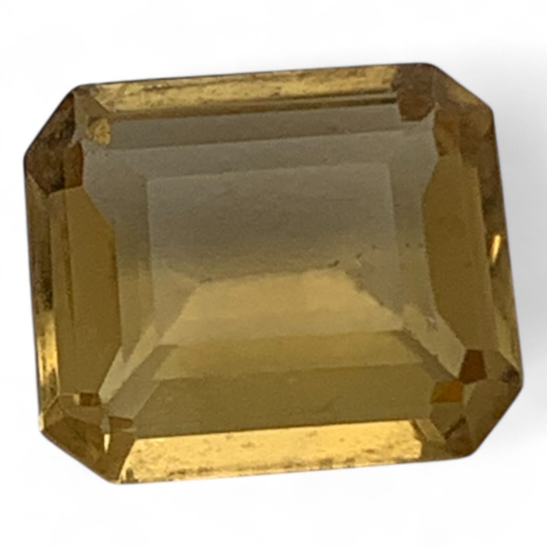Faceted Yellow Citrine Gemstone (1 of 3)