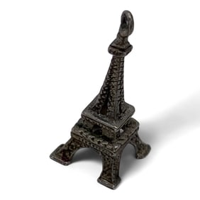 Silver Eiffel Tower Pendant
