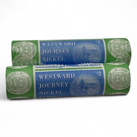 2 Rolls Of Westward Journey 2005 Nickels