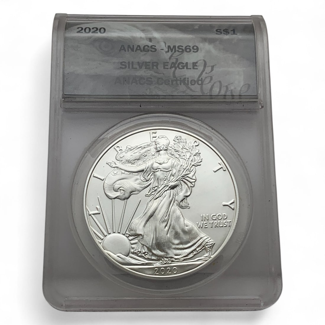 2020 American Silver Eagle One Dollar, Certified (1 of 4)