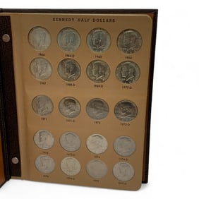 Complete Album Of Kennedy Half Dollars