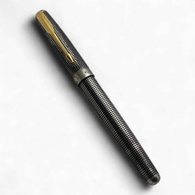 Grey & Black Metal Ballpoint Pen