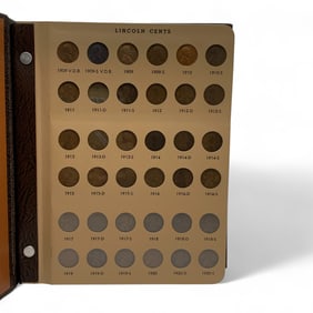 Complete Album Of Lincoln Cents