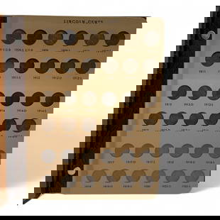 Complete Album Of Lincoln Cents: 1909 - 2000 - Includes 234 Lincoln Cents With 5 Extra. 1922-plain Is A Copy1914- D Is A 1944 With Scratched Out