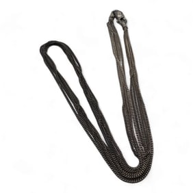 Sterling Silver Multi Strand Necklace