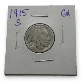 1915 S Gd Buffalo Nickel
