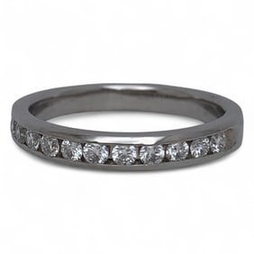 Platinum And Diamond Ring / Band