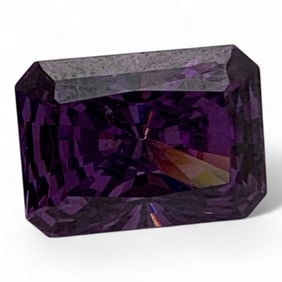 Faceted Purple Tourmaline Gemstone