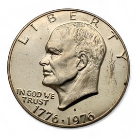 1976 S Eisenhower Silver Dollar
