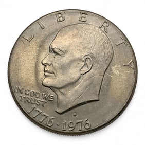 1976 D Eisenhower Silver Dollar