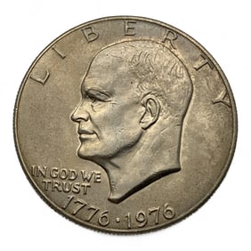 1976 Eisenhower Silver Dollar