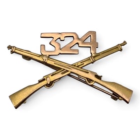 10k Gold Rifle Pin, #324