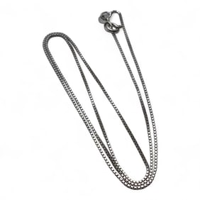 Sterling Silver Box Chain Necklace